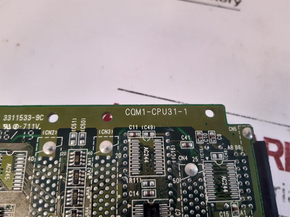 Omron Cqm1-cpu31-1 Pcb Card Cqm1-cpu