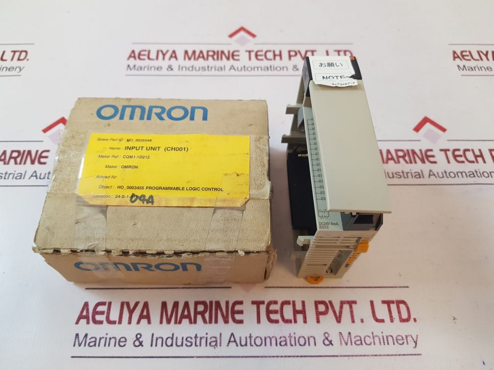 Omron cqm1-id212 input unit