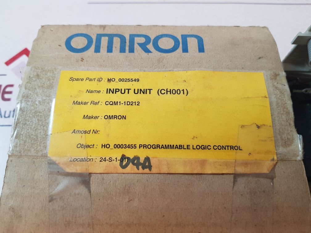 Omron cqm1-id212 input unit
