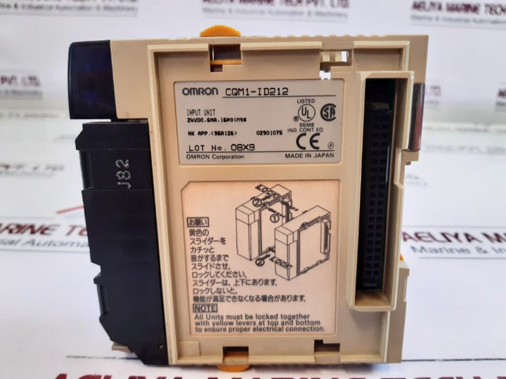 Omron Cqm1-id212 Input Unit Module 24Vdc, 6Ma
