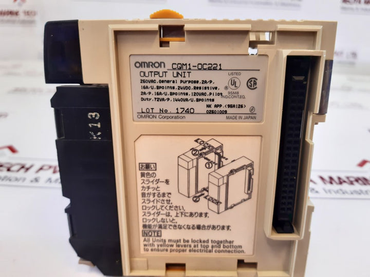 Omron Cqm1-oc221 Output Module
