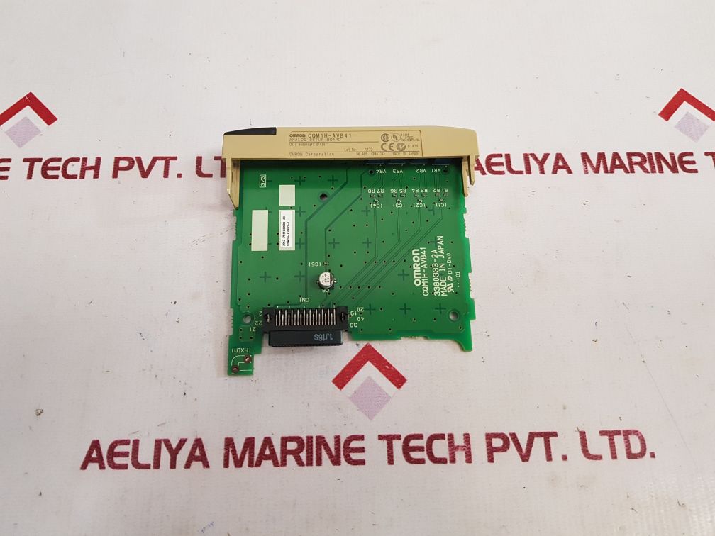 Omron Cqm1H-avb41 Analog Setup Board