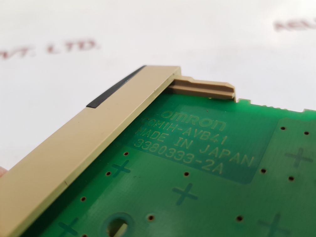 Omron Cqm1H-avb41 Analog Setup Board