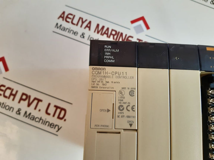 Omron Cqm1H-cpu11 Programmable Controller Cpu Unit