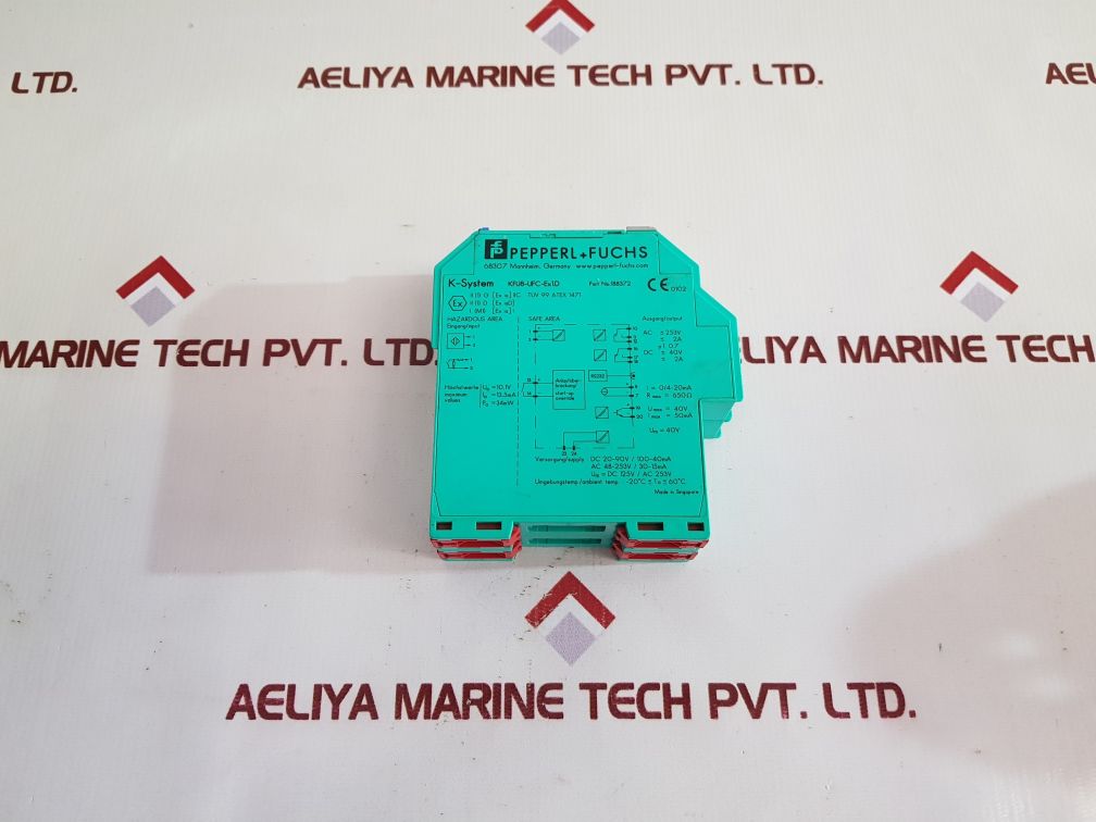 Pepperl+Fuchs K-system Kfu8-ufc-ex1.D Frequency Converter 188372