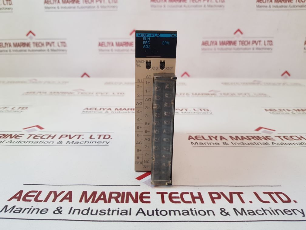 Omron Cs1W-ad081-v1 A/D Unit