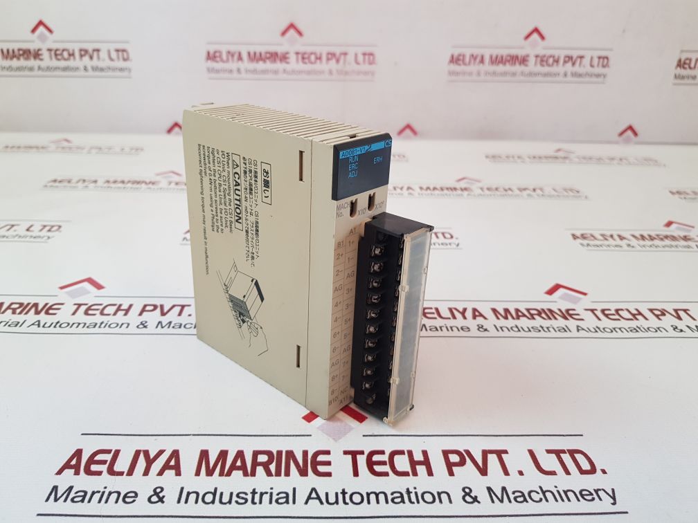 Omron Cs1W-ad081-v1 A/D Unit