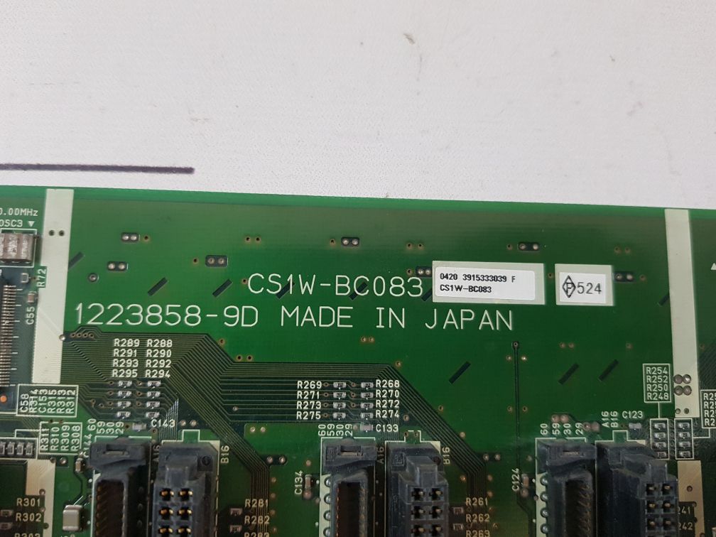Omron Cs1W-bc083 Pcb Card 1223858-9D