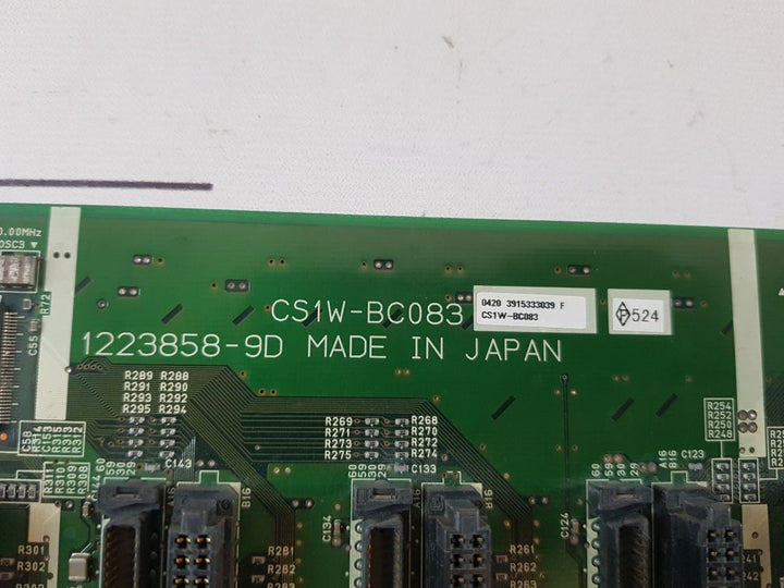 Omron Cs1W-bc083 Pcb Card 1223858-9D