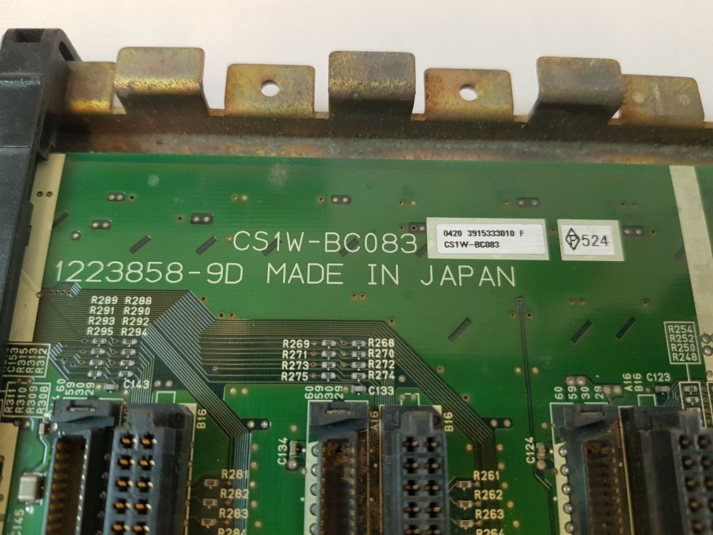 Omron Cs1W-bc083 Base Unit 1223858-9D