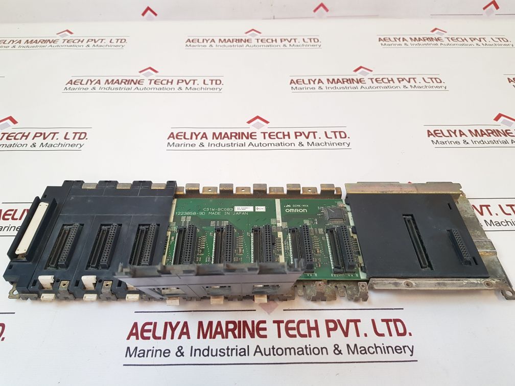 Omron Cs1W-bc083 Base Unit 1223858-9D
