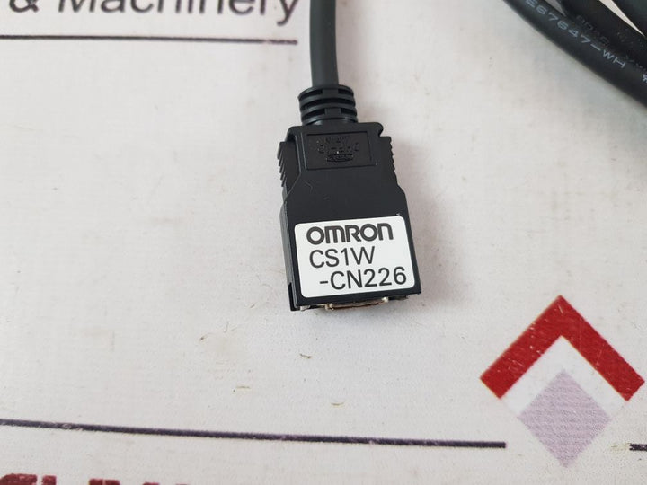 Omron cs1w-cn226 interface connector cable xm2s-09