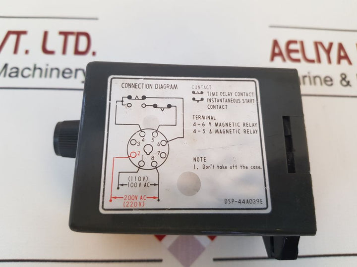 Omron Dsp-44A039E Star-delta Timer