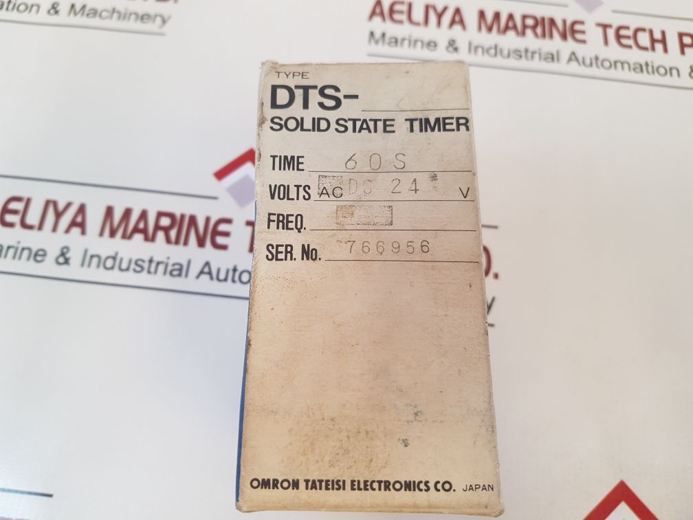 Omron Dts Solid State Timer 60 Seconds
