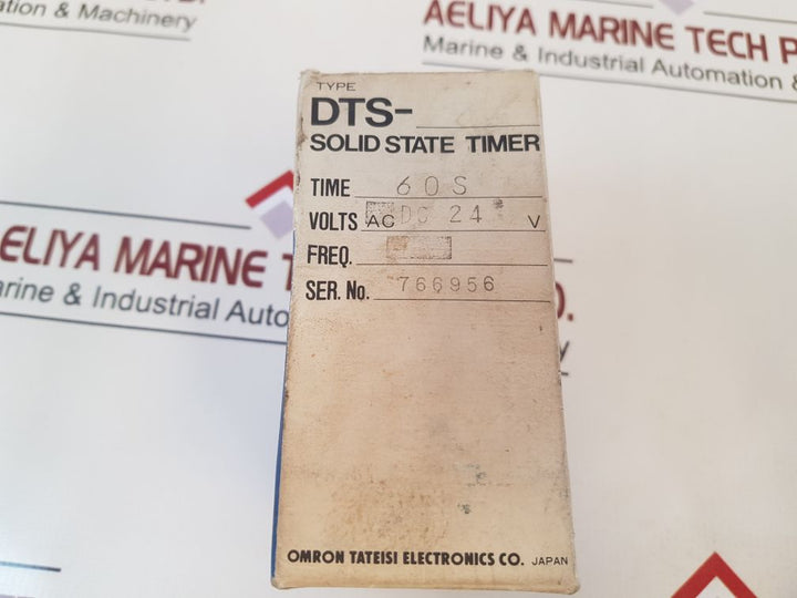 Omron Dts Solid State Timer 60 Seconds