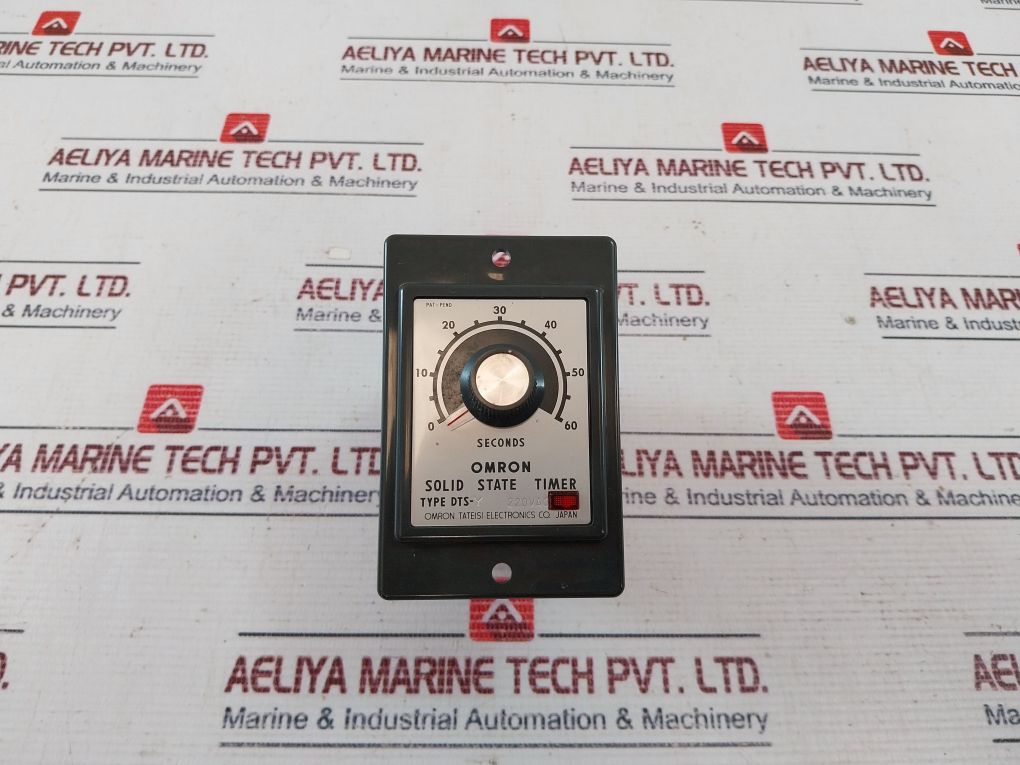 Omron Dts-y Solid State Timer 0-60 Seconds 220 Vac