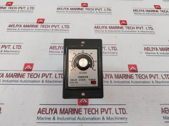 Omron Dts-y Solid State Timer 0-60 Seconds 220 Vac