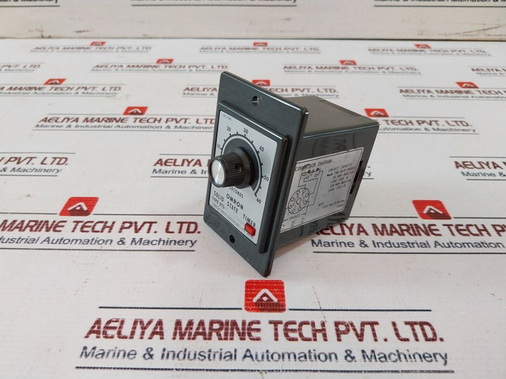 Omron Dts-y Solid State Timer 0-60 Seconds 220 Vac