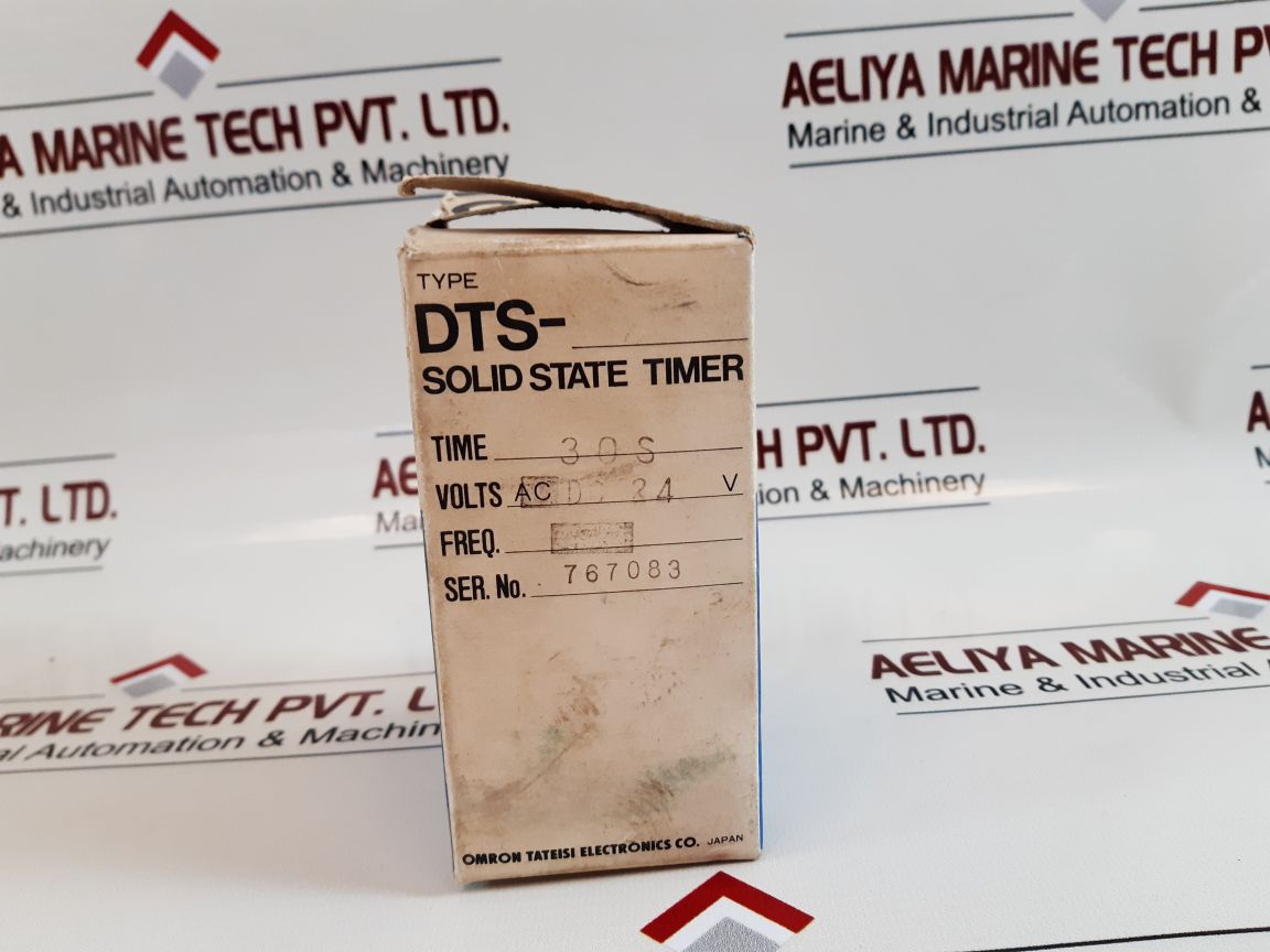 Omron Dts Solid State Timer 0-30 Seconds