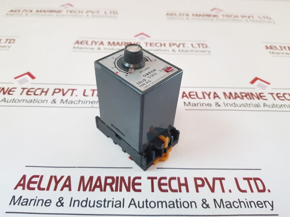 Omron Dts Solid State Timer 0-10 Seconds With Base