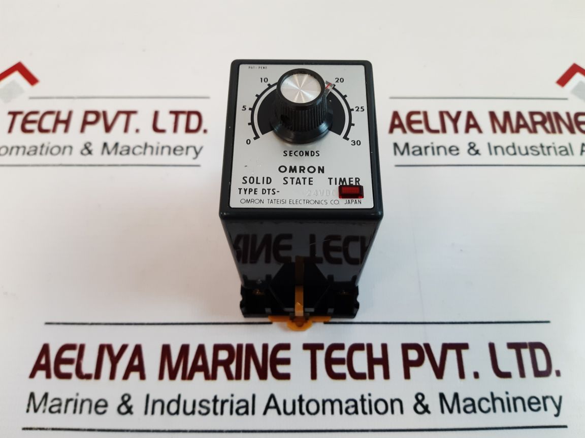 Omron Dts Solid State Timer With Base 0-30 Seconds 24Vdc