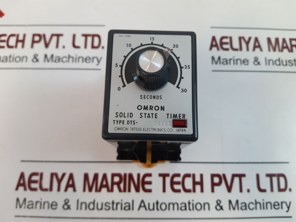 Omron Dts Solid State Timer With Base 0-30 Seconds 24Vdc