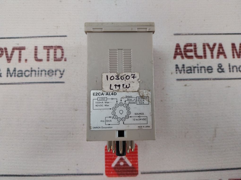 Omron E2Ca-al4D Proximity Sensor Amplifier