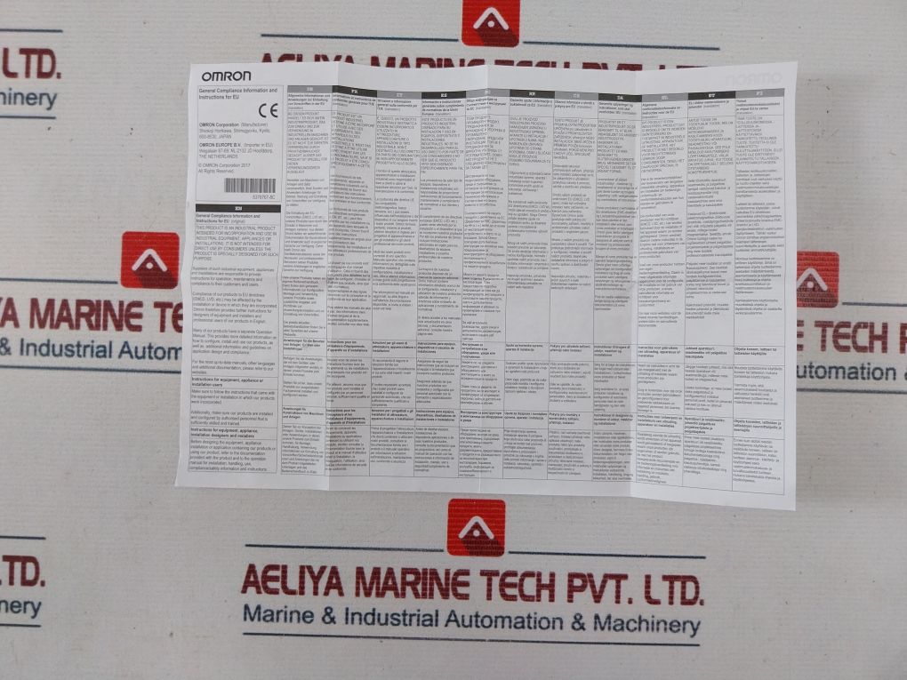 Omron E2E-x5E2 Proximity Sensor 12 To 24Vdc