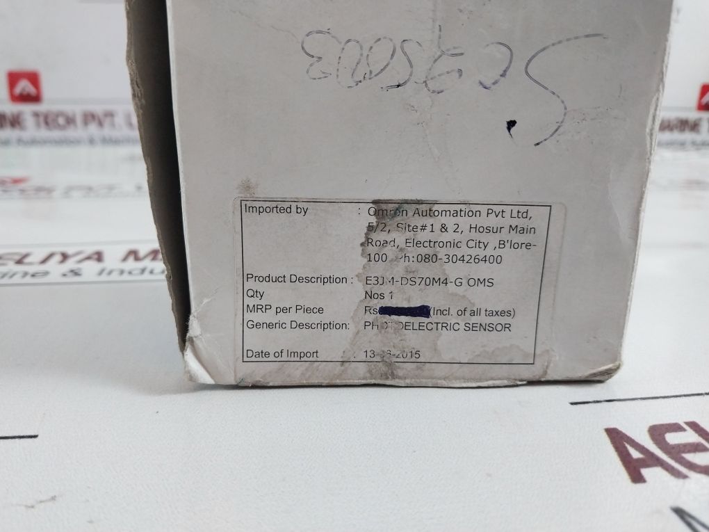 Omron E3Jm-ds70M4-g Photoelectric Switch Sensor