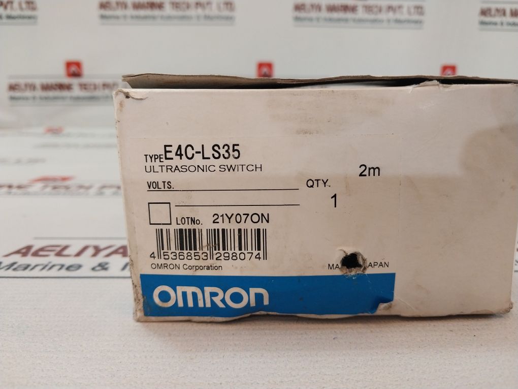 Omron E4C-ls35 Ultrasonic Sensor