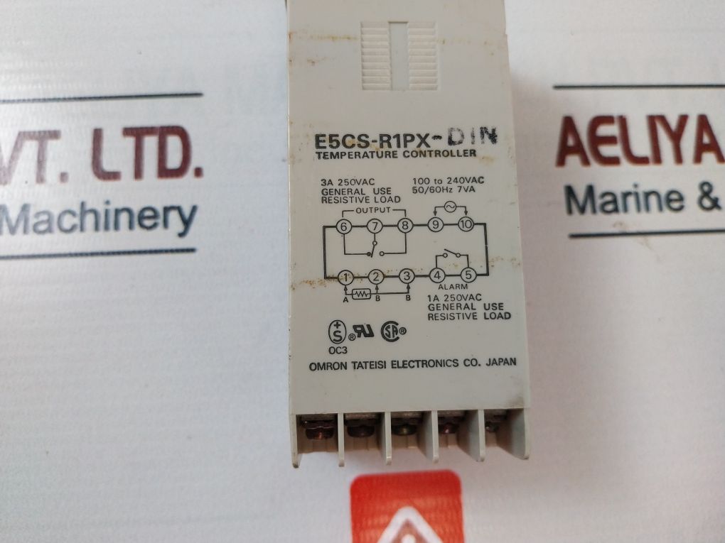 Omron E5Cs-r1Px-din Temperature Controller 3A 250Vac