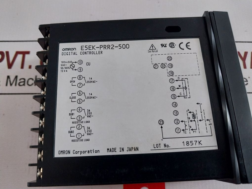 Omron E5Ek-prr2-500 Digital Controller
