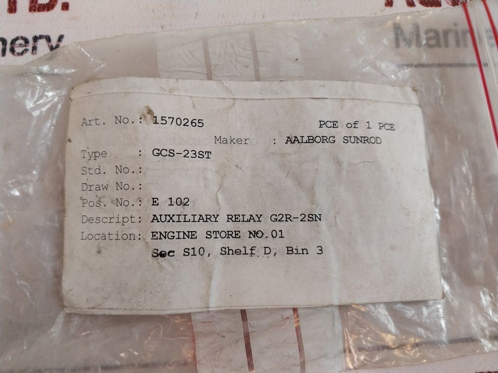 Omron G2R-2-sn Relay 120Vac