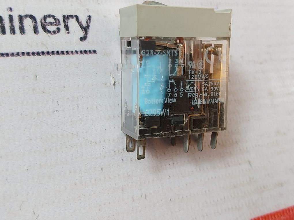 Omron G2R-2-sn(S) Relay 120Vac