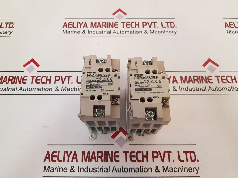 Omron G32A-a430-vd-2 Power Device Cartridge Relay
