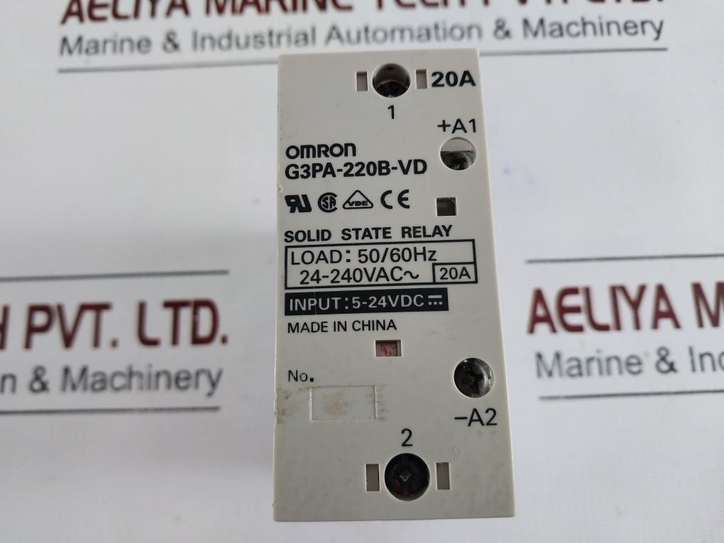 Omron G3Pa-220B-vd Solid State Relay