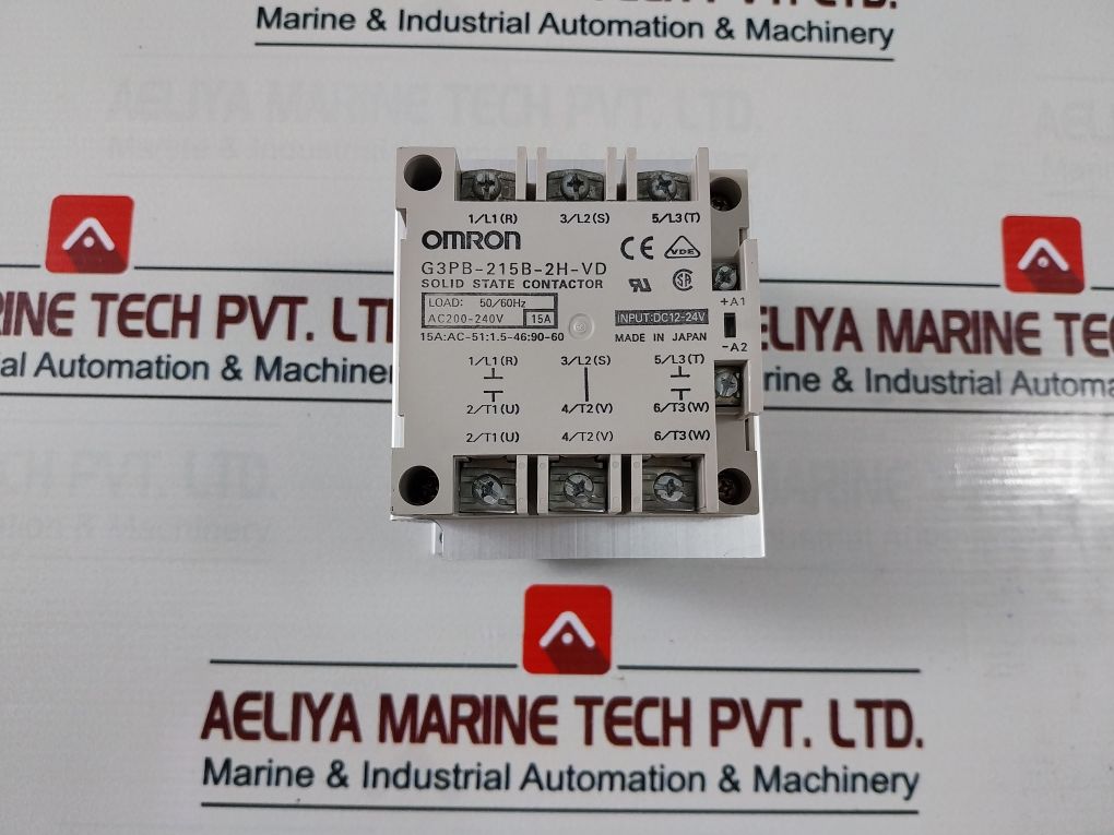 Omron G3Pb-215B-2H-vd Solid State Contactor 