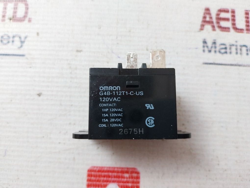Omron G4B-112T1-c-us Alternate Relay 120Vac