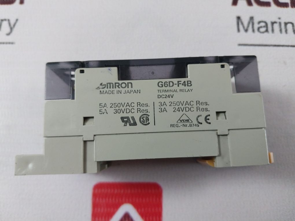Omron G6D-f4B Terminal Relay Dc24V