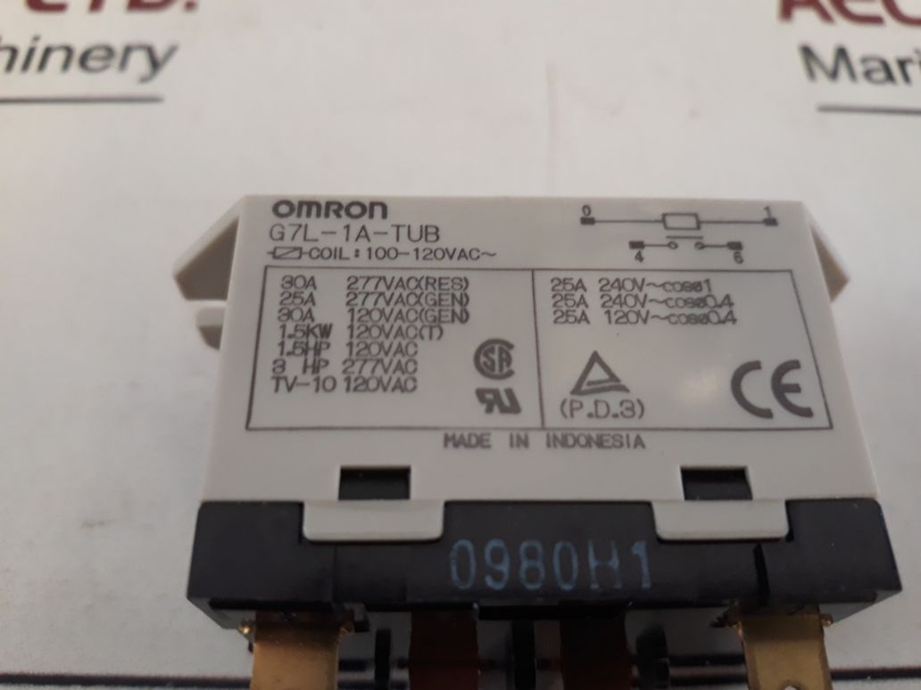 Omron G7L-1A-tub Relay