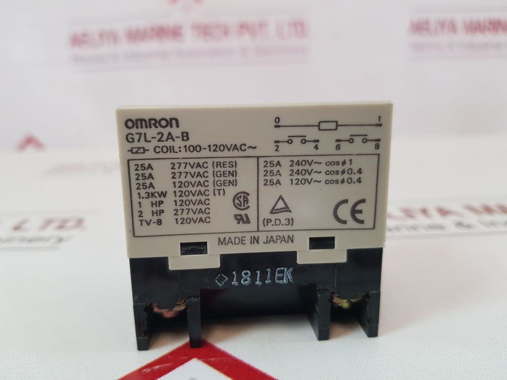 Omron G7L-2A-b Power Relay