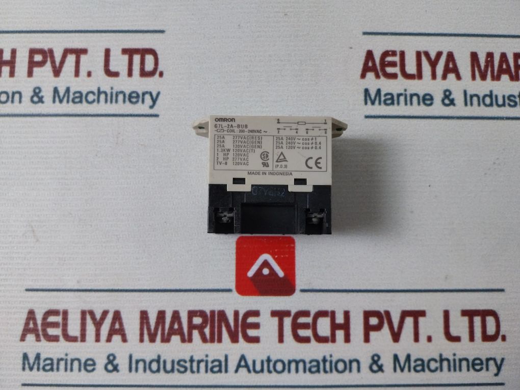 Omron G7L-2A-bub Power Relay 200-240Vac