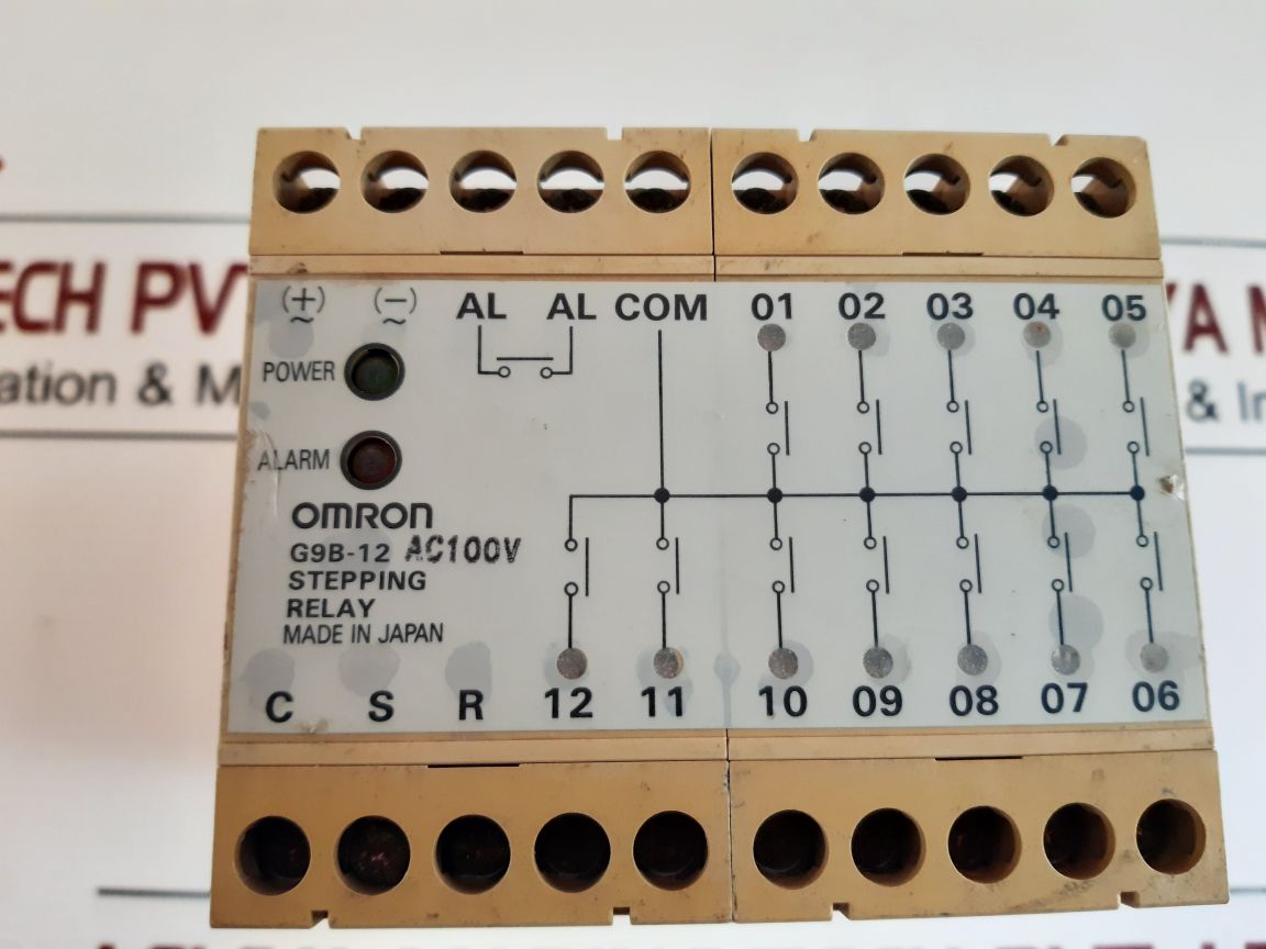 Omron G9B-12 Stepping Relay Unit