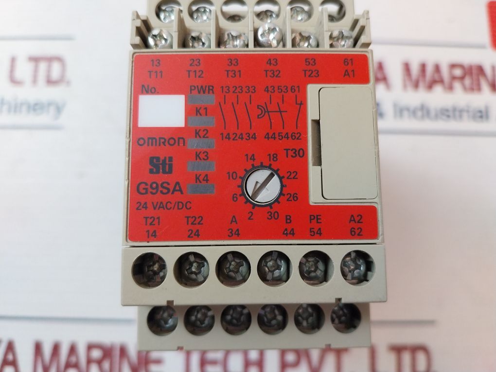 Omron G9Sa-321-t30 Safety Relay Unit