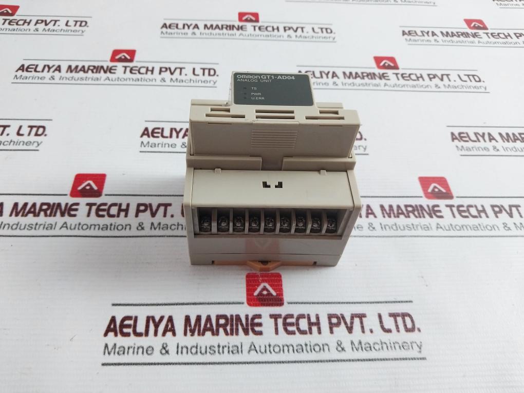 Omron Gt1-ad04 Analog Unit 24V Dc 0.1A