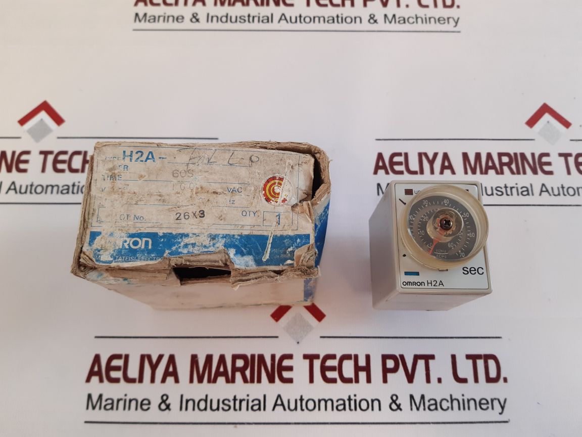 Omron H2A Motor Driven Timer 100Vac 5060Hz