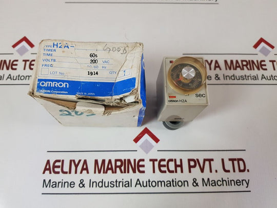 Omron H2A Motor Driven Timer 0-60 Sec 60Hz 0-70 Sec 50Hz