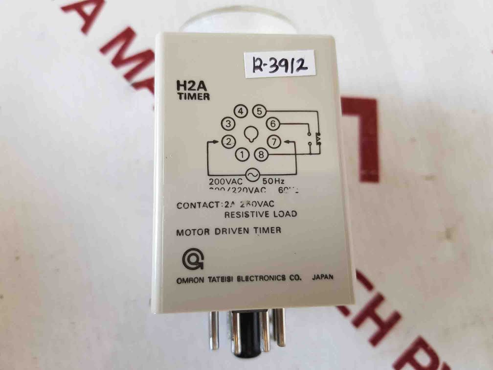 Omron H2A Motor Driven Timer 2A 230Vac