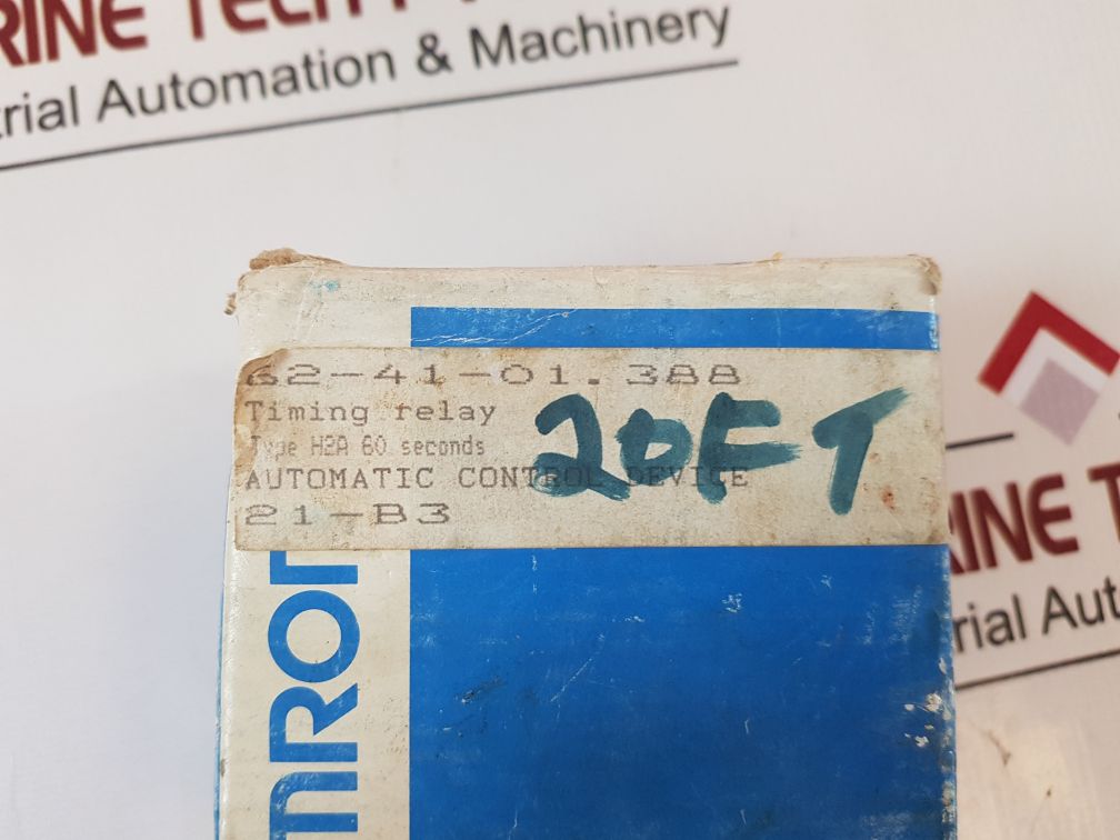 Omron H2A Motor Driven Timer 62-41-01.388