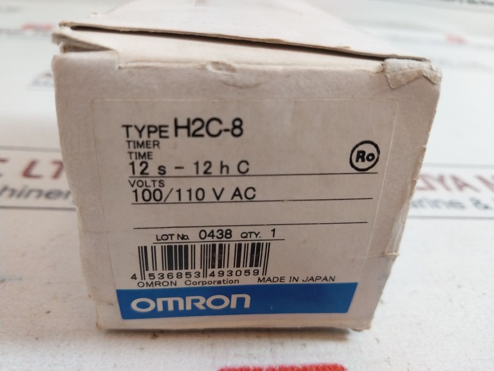 Omron H2C-8 Motor Driven Timer 0.5S-12H